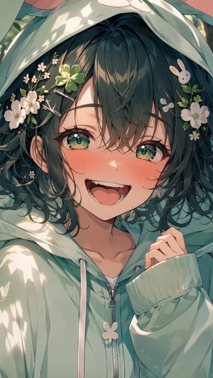将面部表情仅更改为ahegao；不要以任何方式修改头发、眼睛形状、身体、衣服、配饰或背景。